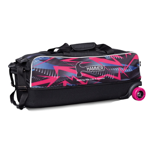 Hammer Pink Arrows Triple Tote