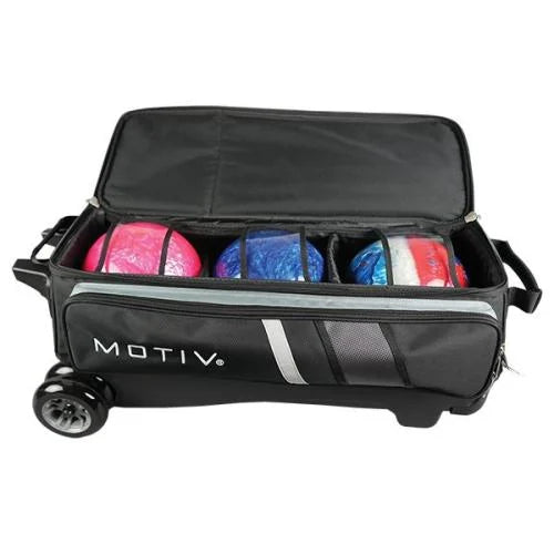 Motiv Vault Inline 4-Ball Roller Black Grey