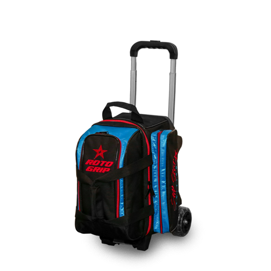 Roto Grip 2 Ball Roller All Star Edition Competitor Black Red Blue