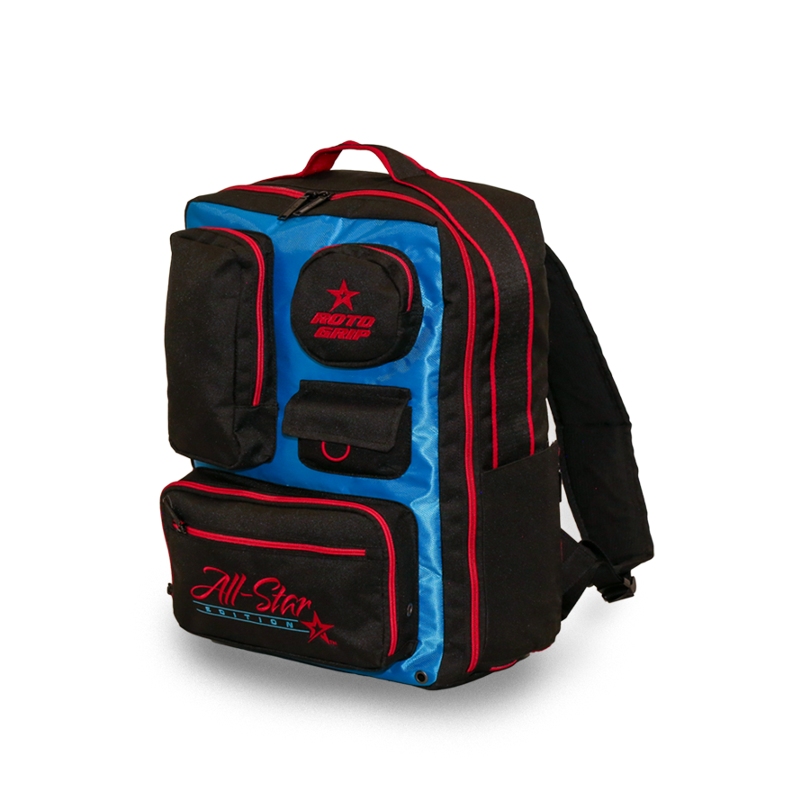 Roto Grip Topliner Backpack Competitor Black Red Blue