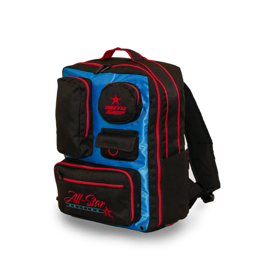 Roto Grip Topliner Backpack Competitor Black Red Blue