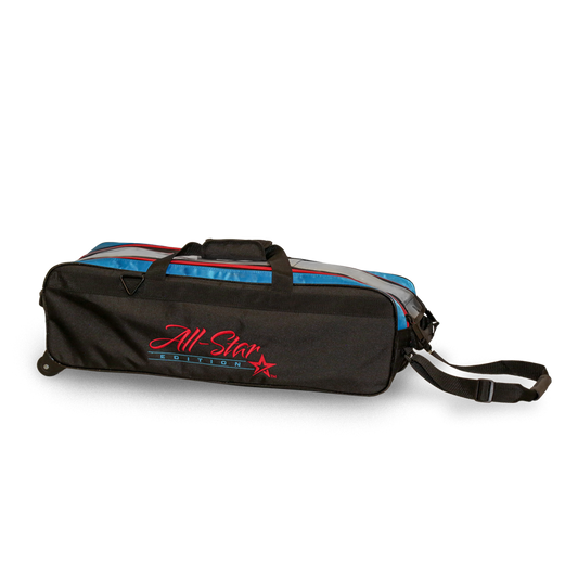 Roto Grip Travel 3-Ball Tote Competitor Black Red Blue